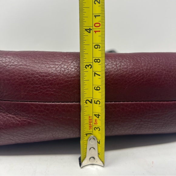 Fossil Patchwork  Multicolor Leather Zipper Pocket Satchel Crossbody Bag - Picture 15 of 15